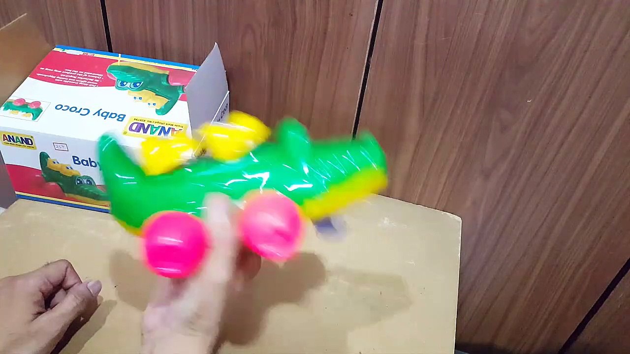 Unboxing and Review of Anand Baby Croco Pull Along Toy for kids gift
