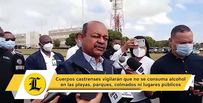 Cuerpos castrenses vigilarán que no se consuma alcohol en las playas, parques, colmados ni lugares públicos