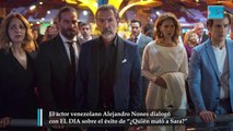 El actor venezolano Alejandro Nones dialogó con EL DIA