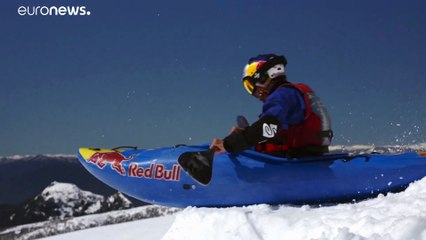 Aniol Serrasolses faz história com caiaque "todo-o-terreno"