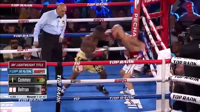 Richard Commey vs Ray Beltran highlights