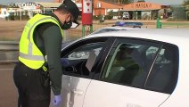 Controles policiales en España para evitar movimiento entre regiones