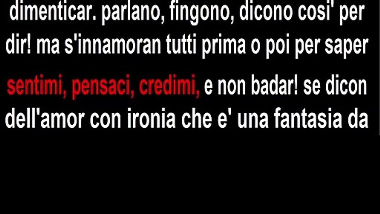 Il mondo gira - KARAOKE Celentano