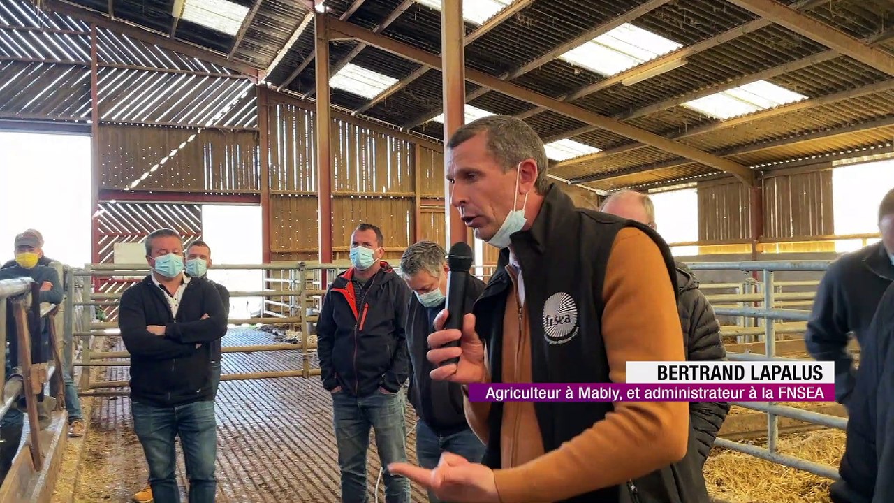 La préfète de la Loire à la rencontre des agriculteurs à Pouilly-sous-Charlieu