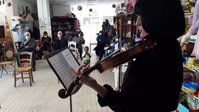 L'orchestre national Avignon Provence joue au Secours Populaire
