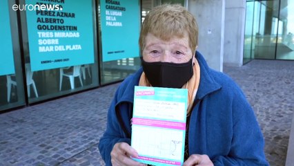 COVID-19 | Vacunan a una mujer de 113 años, la argentina más longeva