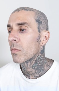 Travis Barker's Daughter Covered Up His Face Tattoos With TikTok's Viral Foundation