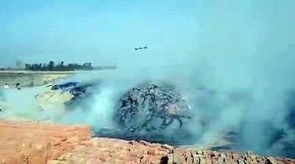 शाहजहांपुर : जनार्दन गुप्ता के ईट भट्टे पर अचानक लगी भीषण आग