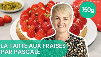 Recette de la tarte aux fraises et pistaches sur sablé breton - 750g