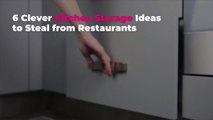 6 Clever Kitchen Storage Ideas to Steal from Restaurants