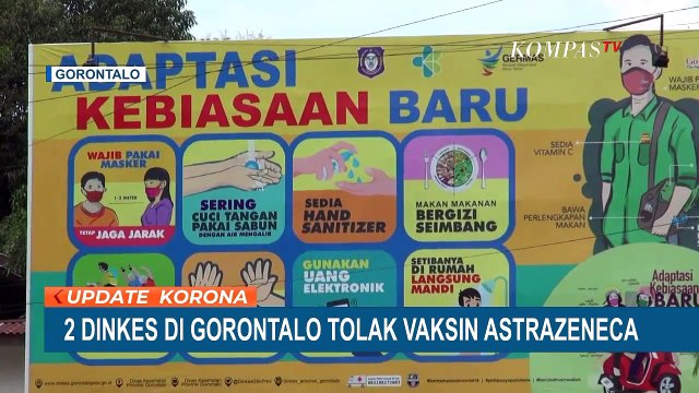 Warga Manado Disuntik Vaksin AstraZeneca