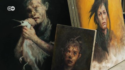 Quadros de Jonas Burgert parecem traduzir estado de ânimo global