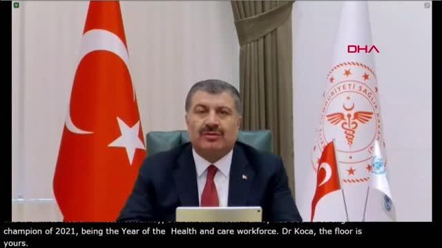 Bakan Koca, 1 milyon yüz bin sağlık çalışanımızın aşılamasını 45 günde tamamladık