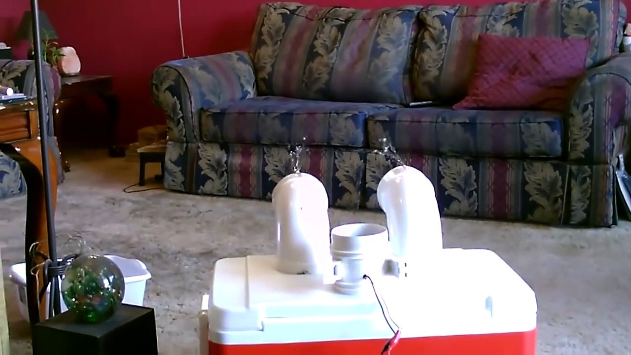 Diy Air Conditioner! W/Turbo Fan! Feat 4" Outlets, Reflectix, Ice