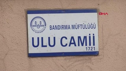 BALIKESİR Balıkesir'deki 300 yıllık caminin minaresi çimentosuz harçla yapılacak