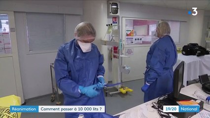 Covid-19 : comment atteindre 10 000 lits de réanimation ?