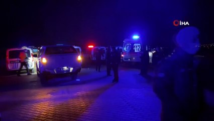 Polisin dur ihtarına uymadı tarlaya uçtu