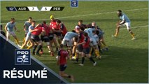 PRO D2 - Résumé Stade Aurillacois-USA Perpignan: 27-27 - J25 - Saison 2020/2021