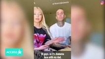 Travis Barker’s Daughter Covers Up His Face Tattoos