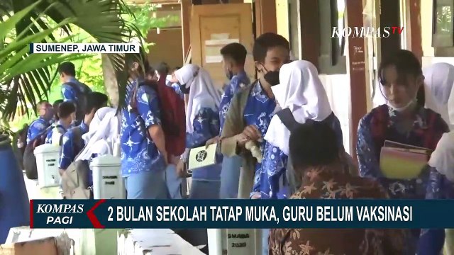 Guru Belum Vaksinasi, Stok Vaksin di Sumenep Tidak Mencukupi dan Kosong