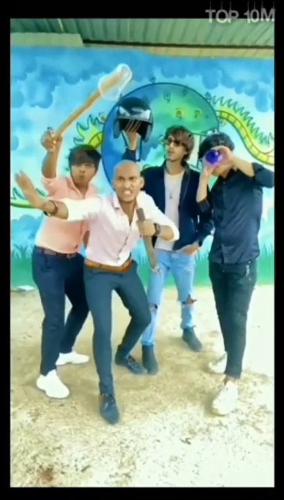 India TikTok funny video - Mr.Faisu, hardiksharmahs, sarfaraz, abraz.khan, ashishbisht