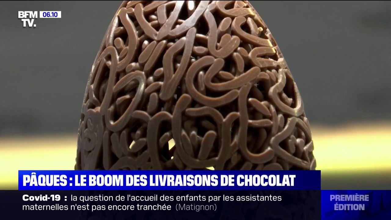 Pâques: les ventes de chocolats se font aussi en ligne