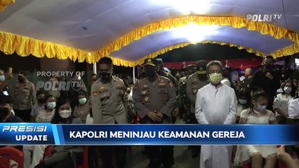 Kapolri Meninjau Keamanan Gereja di Sulawesi Utara