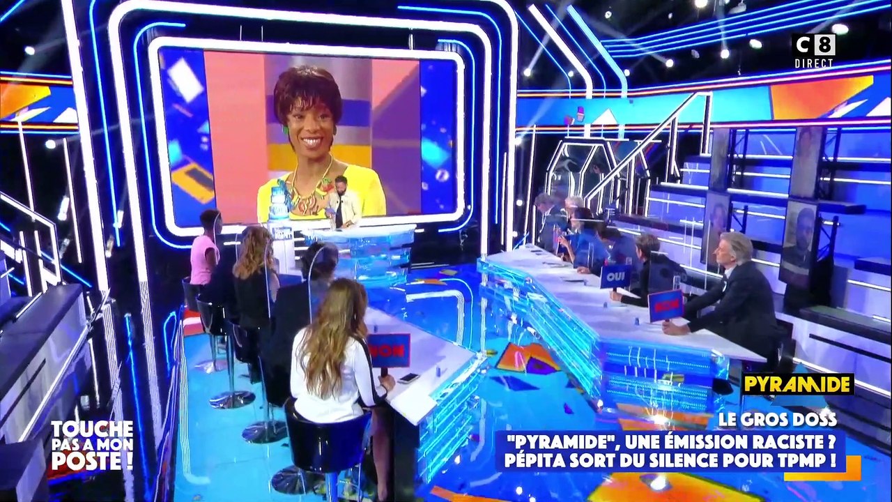 Racisme dans le jeu Pyramide - La réaction déconcertante de Pépita chez Hanouna hier, où elle accuse TMC: "C’est moi qu’ils ont salie. On ne joue pas avec moi, on ne m’humilie pas comme ça"