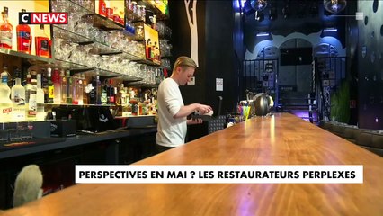 Emmanuel Macron a annoncé la réouverture probable des bars et restaurants à la mi-mai - Une promesse en l'air pour une grande partie des professionnels du secteur qui se disent perplexes