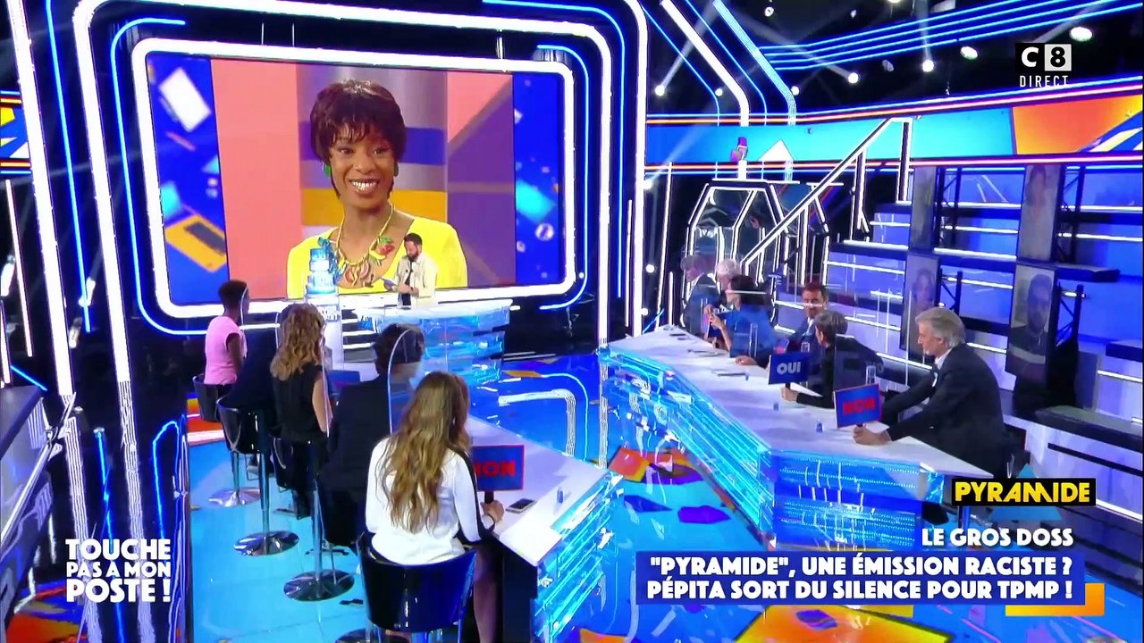 Pépita revient sur les accusations de racisme et de mysoginie à l'époque du jeu "Pyramide", dans "Touche pas à mon poste".