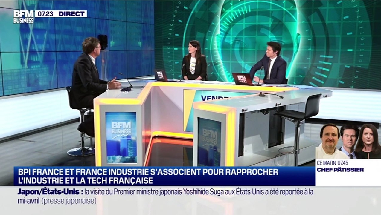 Paul-François Fournier (Bpifrance) : La plateforme "Tech in Fab" rapproche industriels et startups  - 02/04