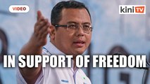 Amirudin: PKR champions freedom, PN won't even let parliament sit