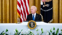 Biden Holds First Cabinet Meeting