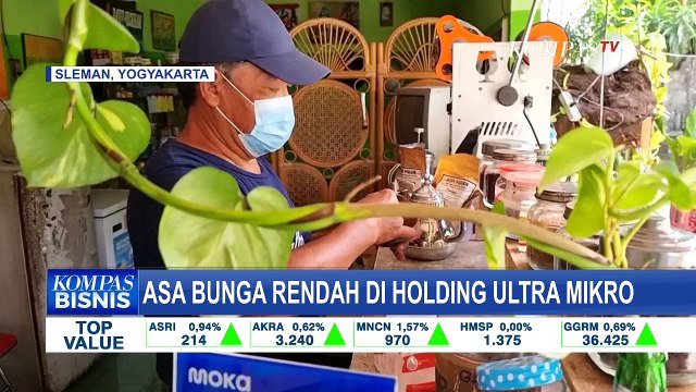 Asa Bunga Rendah di Holding Ultra Mikro