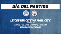Leicester City vs Manchester City: Premier League
