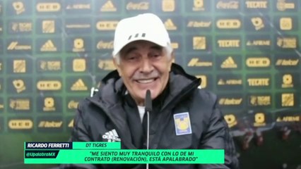 "Mi contrato está apalabrado", Ricardo Ferretti: LUP