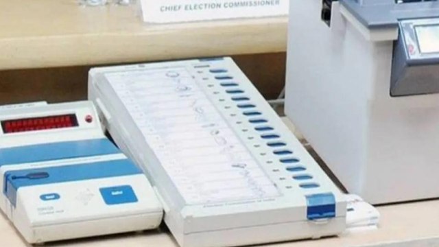 EVM found in BJP candidate's car, Congress raises questions