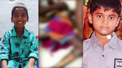 ఇద్దరు చిన్నారులు సజీవ దహనం