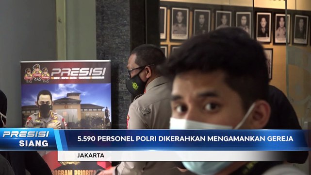 Konferensi Pers Polda Metro Jaya Terkait Pengamanan Gereja