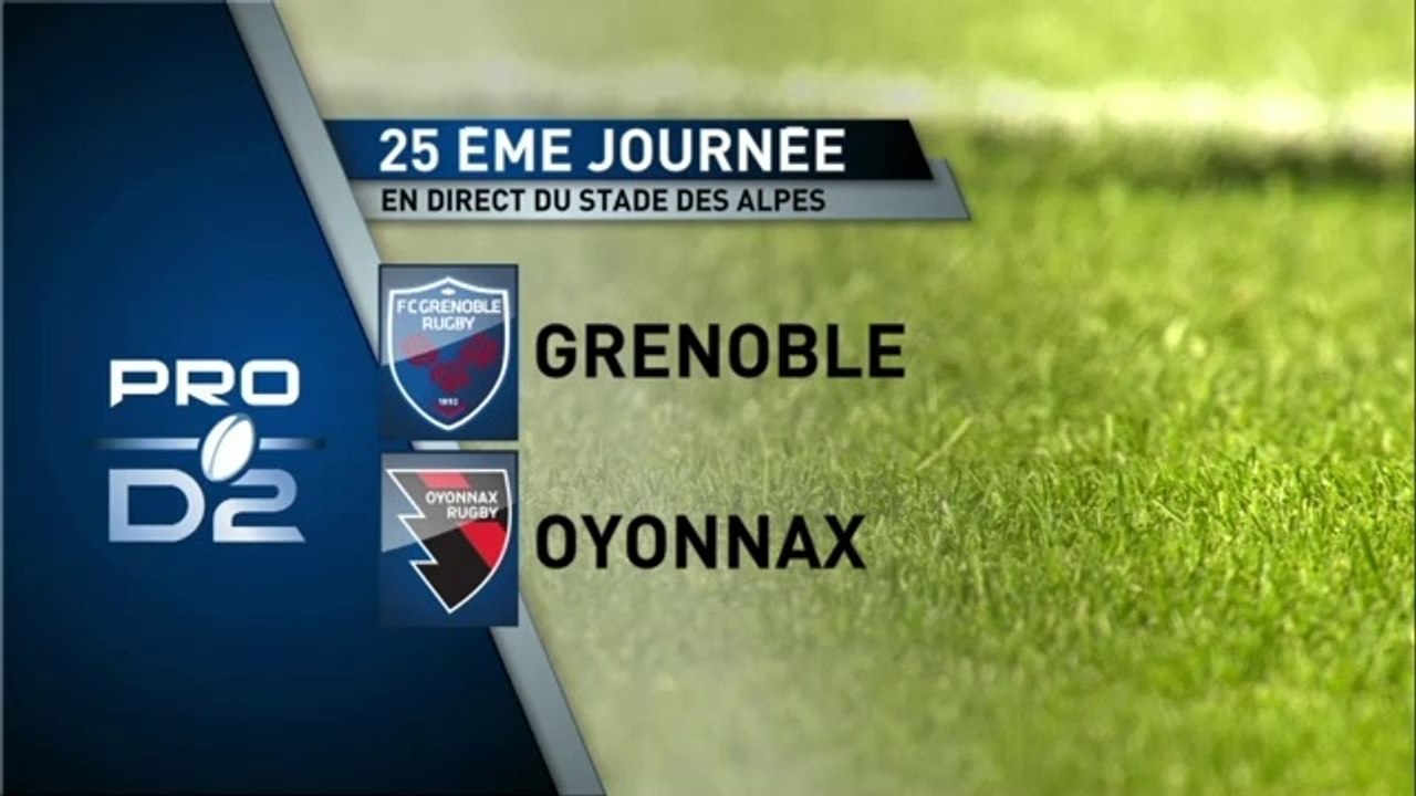 GRENOBLE / OYONNAX : résumé du match