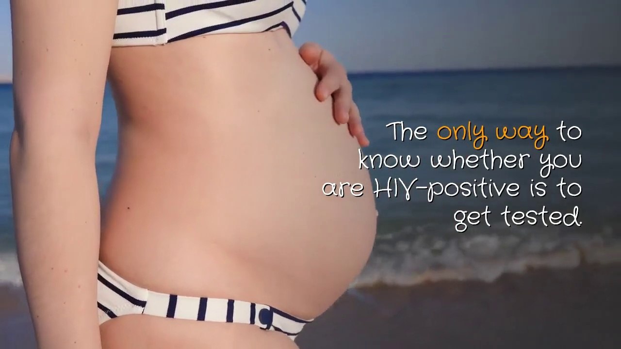 can hiv positive person have a baby