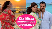 Dia Mirza announces pregnancy