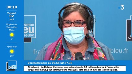 Michel Moine, le maire d'Aubusson