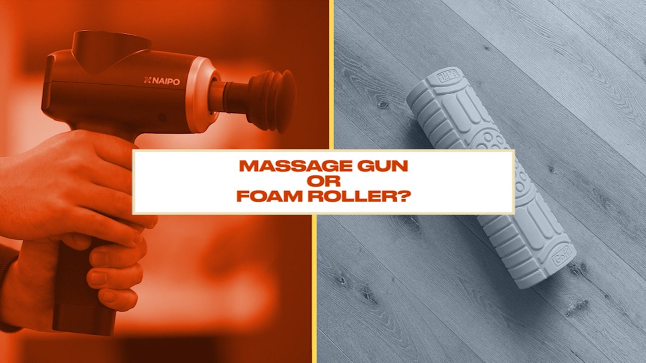 Either, Or: Massage Gun or Foam Roller?