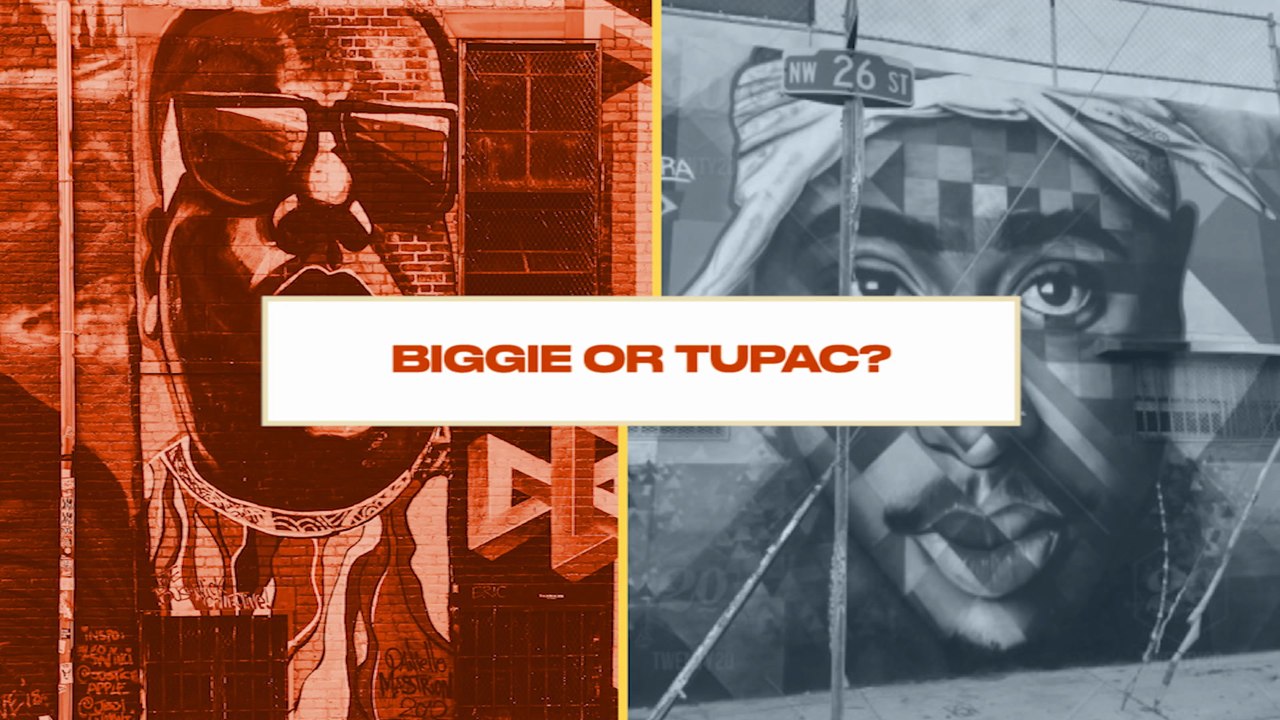 Either, Or: Winter Athletes Choose Between Rap Superstars Biggie or Tupac
