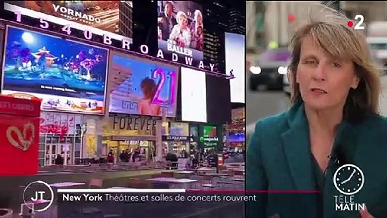 Covid-19 : aux États-Unis, les salles de spectacle rouvrent leurs portes dans des conditions strictes