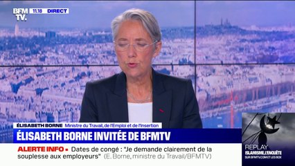 Elisabeth Borne: "Je suis sportive, je n'ai pas de pathologie chronique et j'ai été très secouée par ce virus"