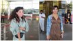 SPOTTED! Mithila Palkar & Arshi Khan at the Airport