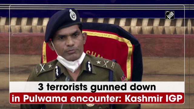 3 terrorists gunned down in Pulwama encounter: Kashmir IGP