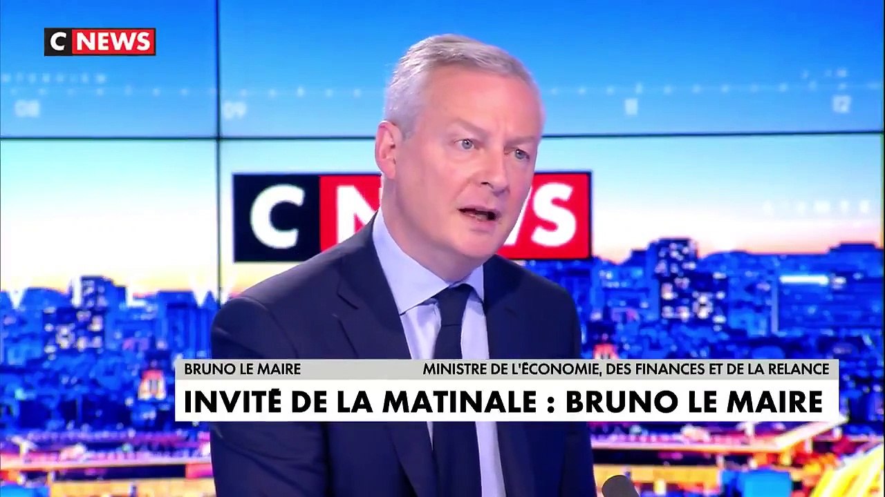 «Moi j'ai promis aux Français que l'argent européen arriverait au début de l'été. J'aimerais que l'Europe comprenne que nous ne pouvons pas attendre pour disposer de cet argent», Bruno Le Maire sur CNEWS